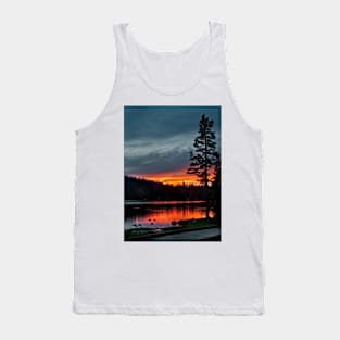 Mirror Lake Sunset Tank Top